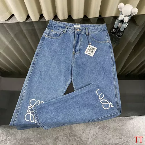 Replica LOEWE Jeans For Men #1355301 $64.00 USD for Wholesale