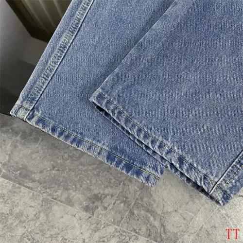 Replica LOEWE Jeans For Men #1355301 $64.00 USD for Wholesale