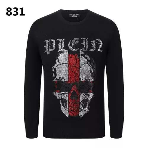 Philipp Plein PP Sweaters Long Sleeved For Men #1355316 $42.00 USD, Wholesale Replica Philipp Plein PP Sweaters