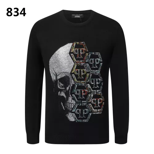 Philipp Plein PP Sweaters Long Sleeved For Men #1355319 $42.00 USD, Wholesale Replica Philipp Plein PP Sweaters
