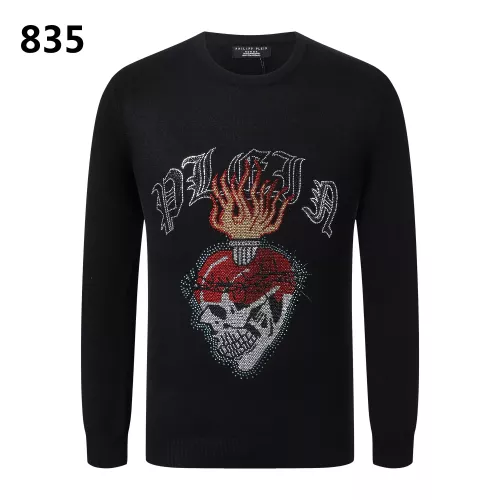 Philipp Plein PP Sweaters Long Sleeved For Men #1355321 $42.00 USD, Wholesale Replica Philipp Plein PP Sweaters