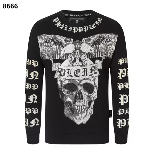 Philipp Plein PP Hoodies Long Sleeved For Men #1355384 $60.00 USD, Wholesale Replica Philipp Plein PP Hoodies