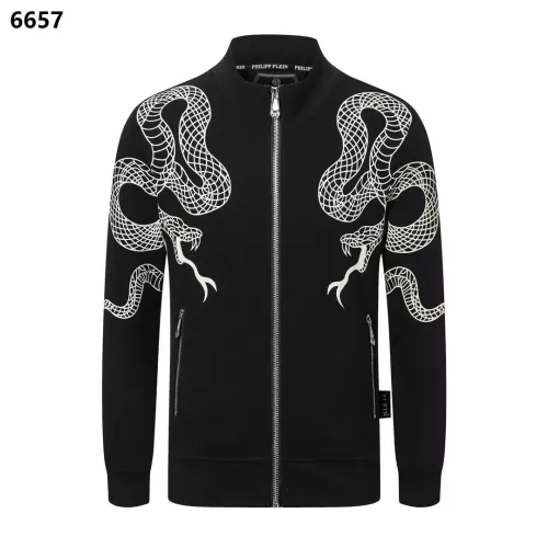 Philipp Plein PP Jackets Long Sleeved For Men #1355450 $64.00 USD, Wholesale Replica Philipp Plein PP Jackets
