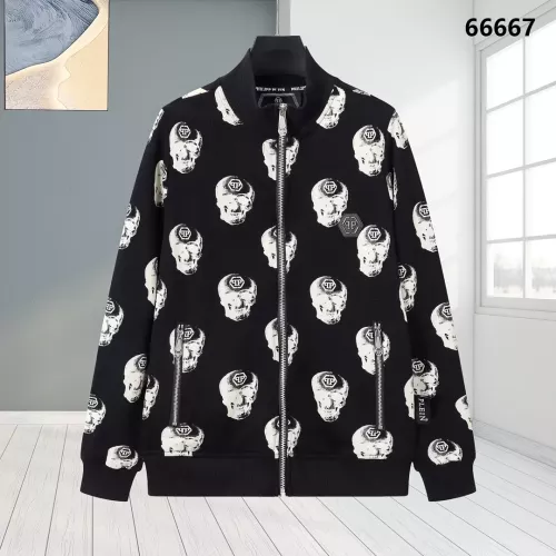 Philipp Plein PP Jackets Long Sleeved For Men #1355480 $64.00 USD, Wholesale Replica Philipp Plein PP Jackets