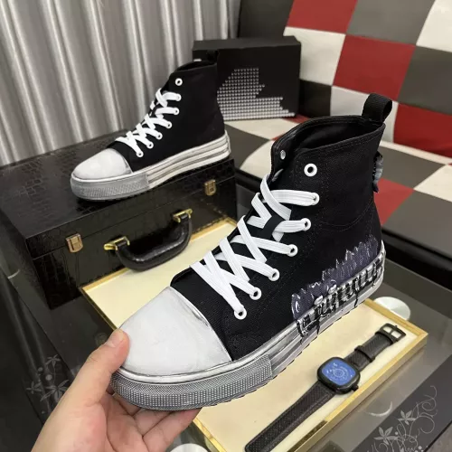 Dsquared High Tops Shoes For Men #1355565 $85.00 USD, Wholesale Replica Dsquared High Tops Shoes