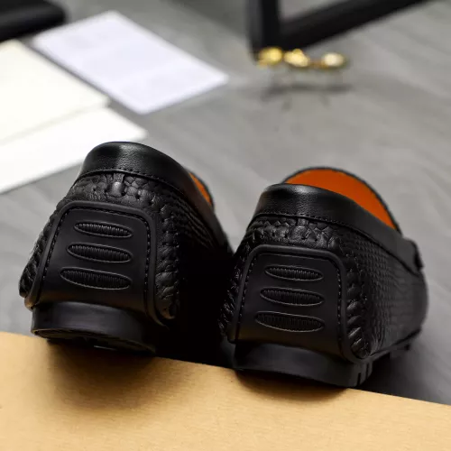 Replica Balmain Leather Shoes For Men #1355590 $76.00 USD for Wholesale