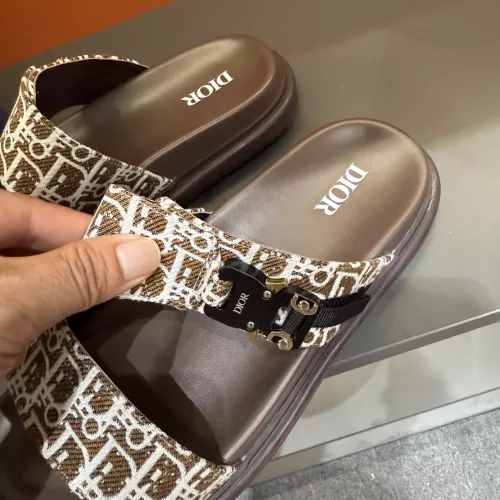Replica Christian Dior Slippers For Men #1355664 $56.00 USD for Wholesale