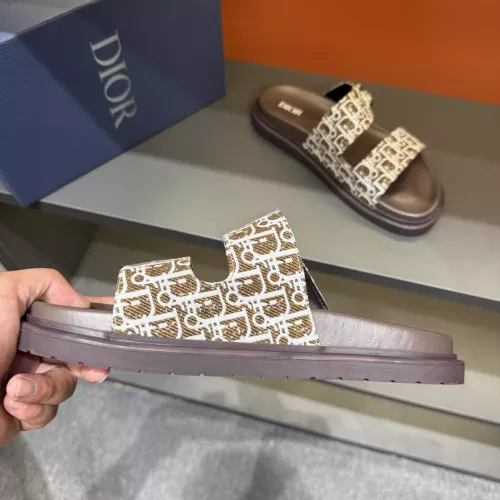 Replica Christian Dior Slippers For Men #1355664 $56.00 USD for Wholesale