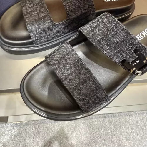 Replica Christian Dior Slippers For Men #1355668 $56.00 USD for Wholesale