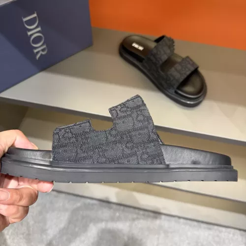 Replica Christian Dior Slippers For Men #1355668 $56.00 USD for Wholesale