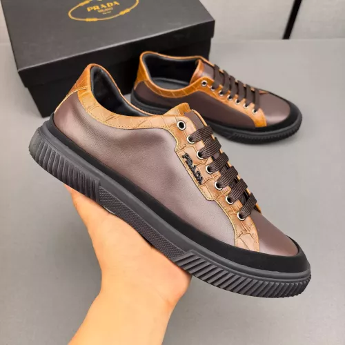 Replica Prada Casual Shoes For Men #1355691 $82.00 USD for Wholesale