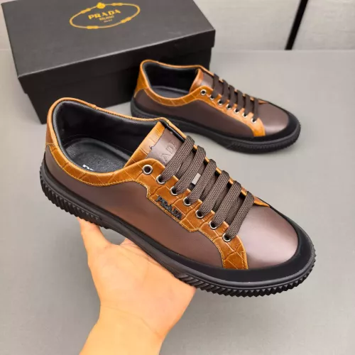 Replica Prada Casual Shoes For Men #1355691 $82.00 USD for Wholesale