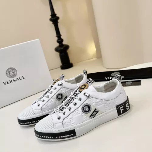 Versace Casual Shoes For Men #1355743 $76.00 USD, Wholesale Replica Versace Casual Shoes
