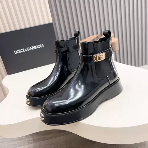 Dolce &amp; Gabbana D&amp;G Boots For Men #1355792 $158.00 USD, Wholesale Replica Dolce &amp; Gabbana D&amp;G Boots