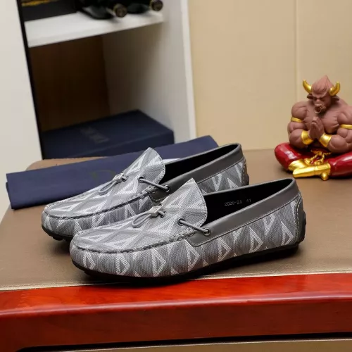 Replica Christian Dior Leather Shoes For Men #1355793 $72.00 USD for Wholesale