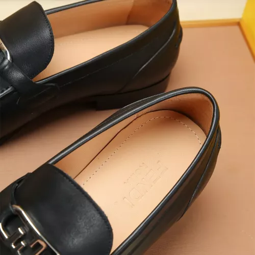 Replica Fendi Leather Shoes For Men #1355822 $88.00 USD for Wholesale