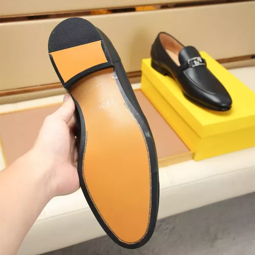 Replica Fendi Leather Shoes For Men #1355822 $88.00 USD for Wholesale