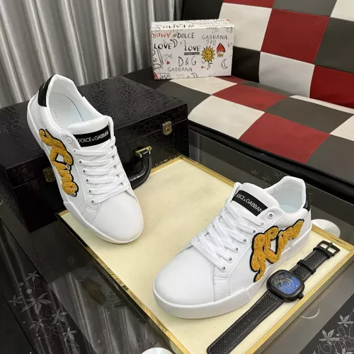 Replica Dolce & Gabbana D&G Casual Shoes For Men #1355867 $80.00 USD for Wholesale
