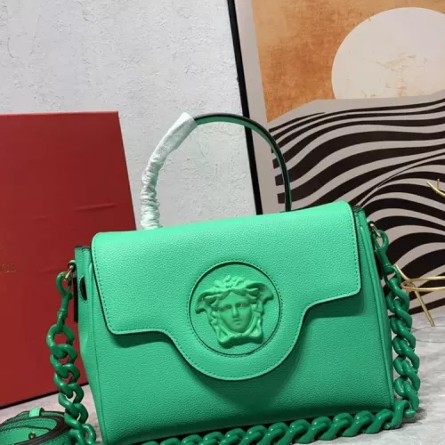 Versace AAA Quality Handbags For Women #1355890 $145.00 USD, Wholesale Replica Versace AAA Quality Handbags