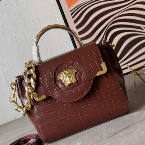 Versace AAA Quality Handbags For Women #1355899 $158.00 USD, Wholesale Replica Versace AAA Quality Handbags