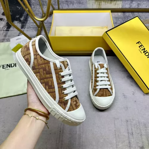 Fendi Casual Shoes For Men #1355940 $85.00 USD, Wholesale Replica Fendi Casual Shoes