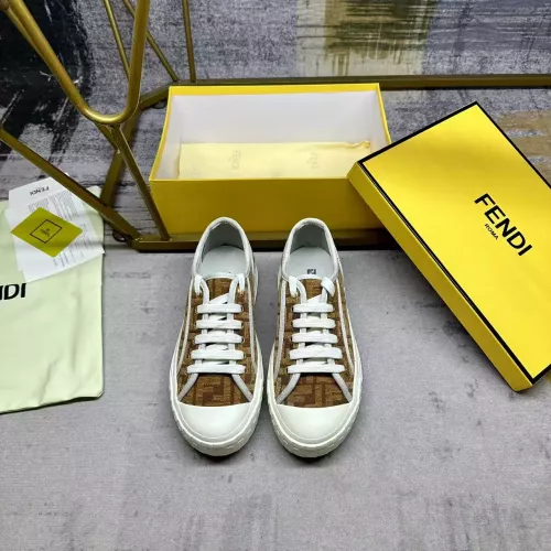 Replica Fendi Casual Shoes For Men #1355940 $85.00 USD for Wholesale