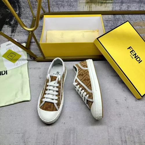 Replica Fendi Casual Shoes For Men #1355940 $85.00 USD for Wholesale