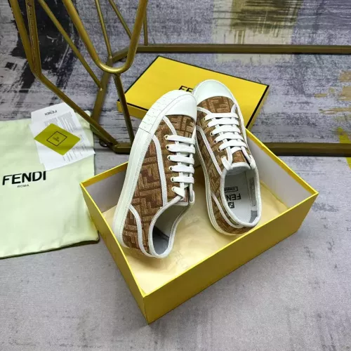 Replica Fendi Casual Shoes For Men #1355940 $85.00 USD for Wholesale