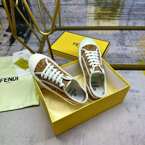 Replica Fendi Casual Shoes For Men #1355940 $85.00 USD for Wholesale