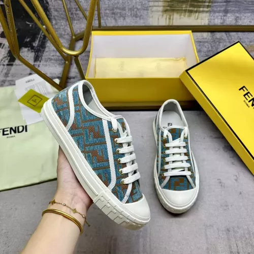 Fendi Casual Shoes For Men #1355942 $85.00 USD, Wholesale Replica Fendi Casual Shoes