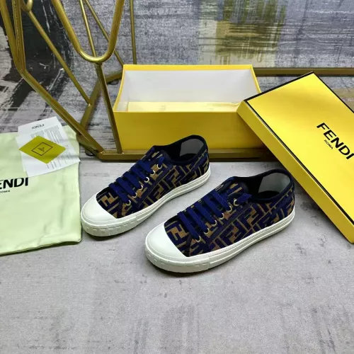 Replica Fendi Casual Shoes For Women #1355945 $85.00 USD for Wholesale