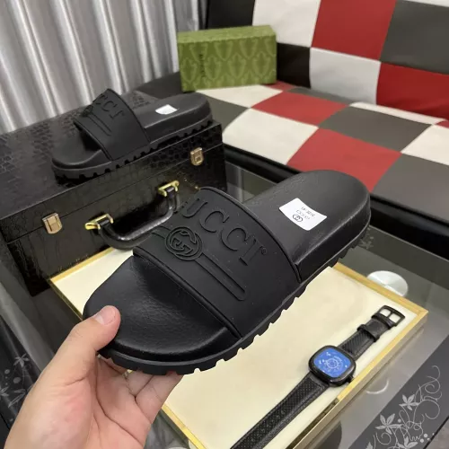 Gucci Slippers For Men #1355970 $52.00 USD, Wholesale Replica Gucci Slippers