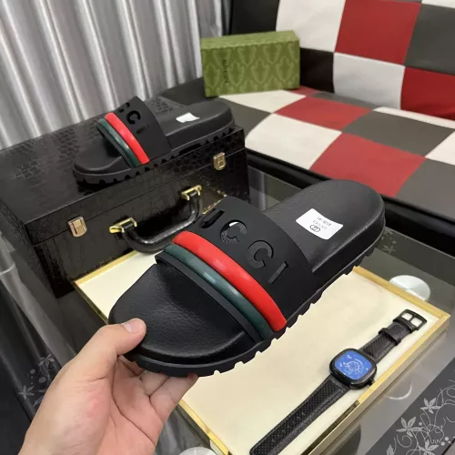 Gucci Slippers For Men #1355978 $52.00 USD, Wholesale Replica Gucci Slippers