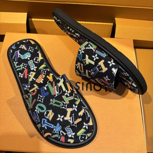 Louis Vuitton Slippers For Men #1356050 $105.00 USD, Wholesale Replica Louis Vuitton Slippers