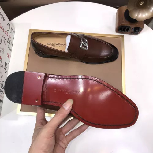 Replica Dolce & Gabbana D&G Leather Shoes For Men #1356068 $98.00 USD for Wholesale