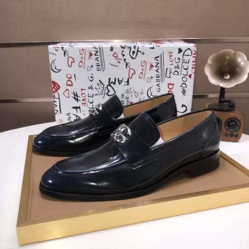 Dolce &amp; Gabbana D&amp;G Leather Shoes For Men #1356070 $98.00 USD, Wholesale Replica Dolce &amp; Gabbana D&amp;G Leather Shoes