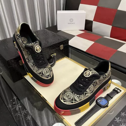 Versace Casual Shoes For Men #1356087 $76.00 USD, Wholesale Replica Versace Casual Shoes