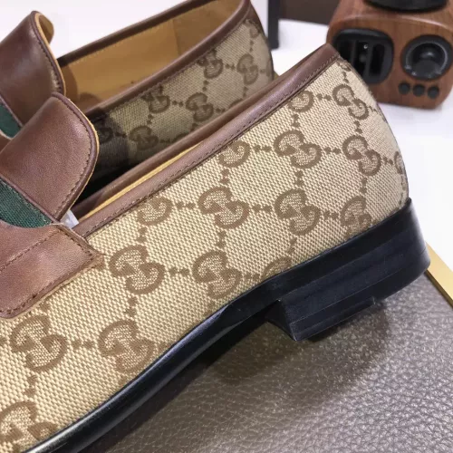 Replica Gucci Oxfords Shoes For Men #1356157 $96.00 USD for Wholesale