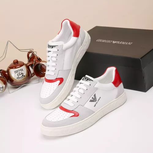 Armani Casual Shoes For Men #1356170 $80.00 USD, Wholesale Replica Armani Casual Shoes