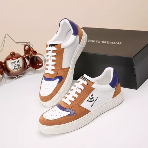Armani Casual Shoes For Men #1356173 $80.00 USD, Wholesale Replica Armani Casual Shoes