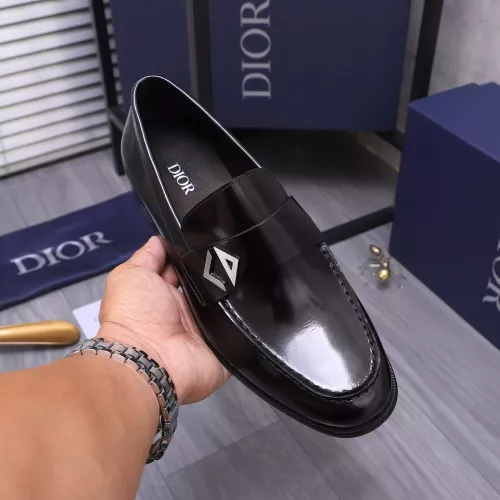 Replica Christian Dior Leather Shoes For Men #1356292 $105.00 USD for Wholesale