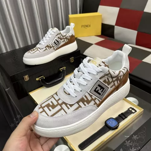 Fendi Casual Shoes For Men #1356551 $80.00 USD, Wholesale Replica Fendi Casual Shoes