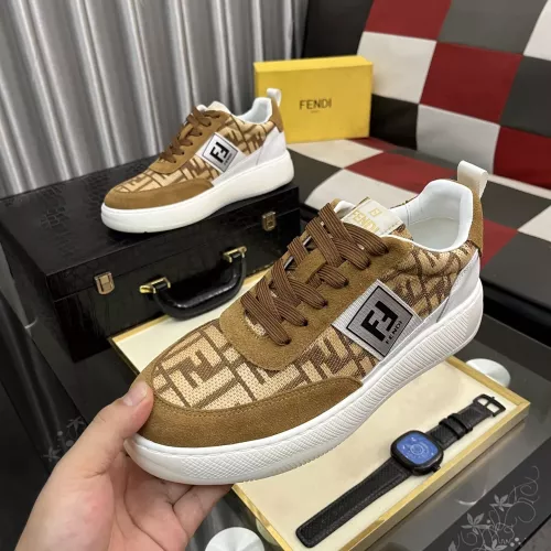 Fendi Casual Shoes For Men #1356552 $80.00 USD, Wholesale Replica Fendi Casual Shoes