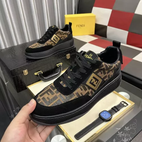 Fendi Casual Shoes For Men #1356557 $80.00 USD, Wholesale Replica Fendi Casual Shoes