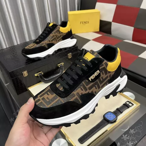 Fendi Casual Shoes For Men #1356574 $85.00 USD, Wholesale Replica Fendi Casual Shoes