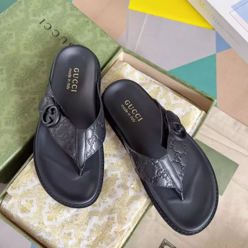 Gucci Slippers For Men #1356665 $60.00 USD, Wholesale Replica Gucci Slippers