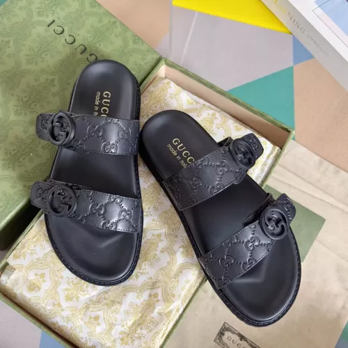 Gucci Slippers For Men #1356666 $60.00 USD, Wholesale Replica Gucci Slippers