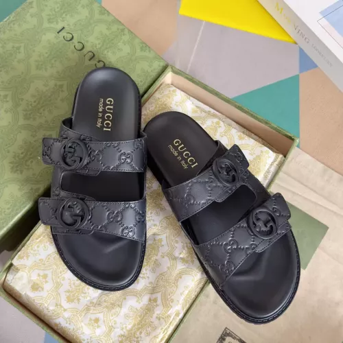 Gucci Slippers For Men #1356667 $60.00 USD, Wholesale Replica Gucci Slippers