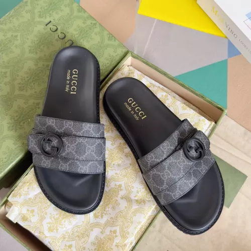 Gucci Slippers For Men #1356669 $60.00 USD, Wholesale Replica Gucci Slippers