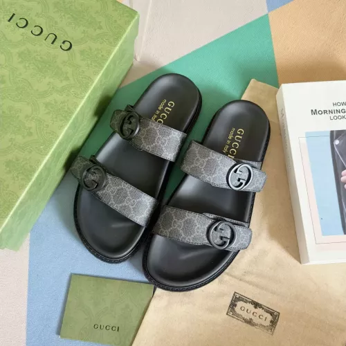 Replica Gucci Slippers For Men #1356672 $60.00 USD for Wholesale
